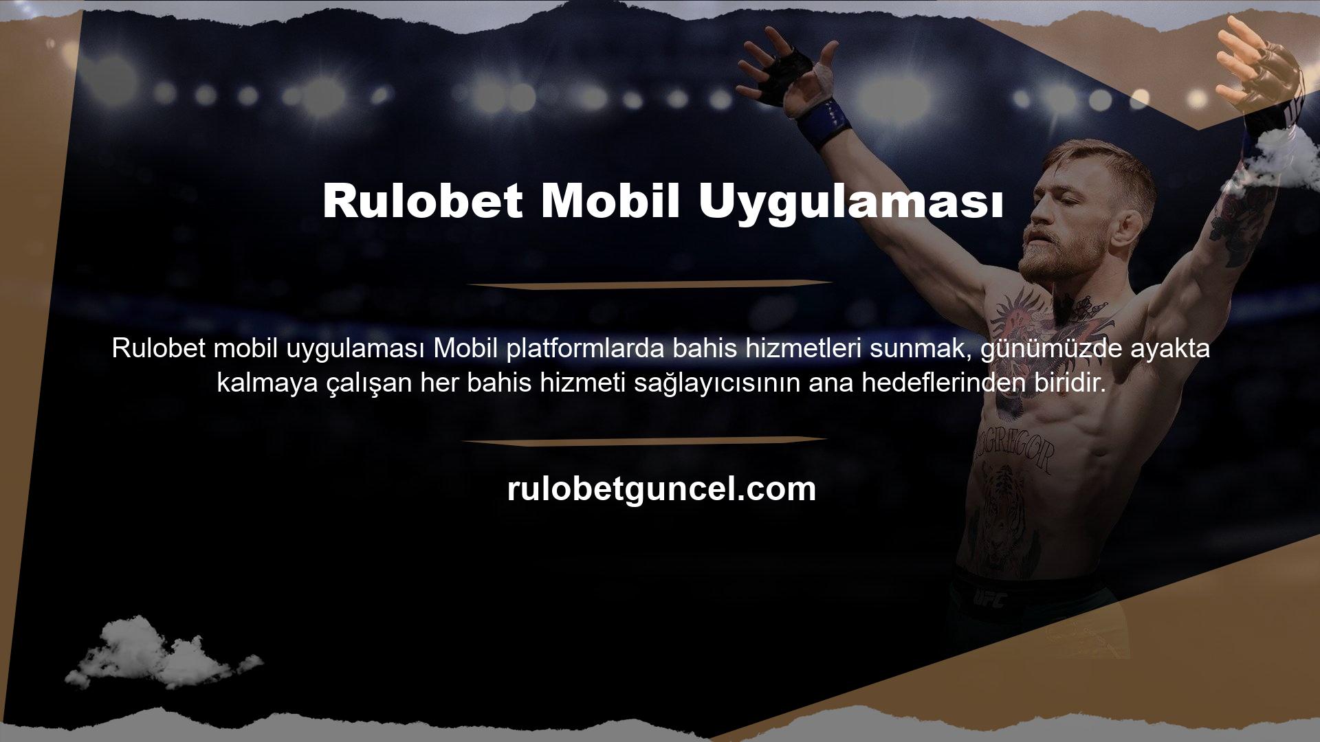 Ancak Rulobet, bunu Rulobet mobil uygulaması aracılığıyla gerçekleştirebilen önde gelen distribütörlerden biridir